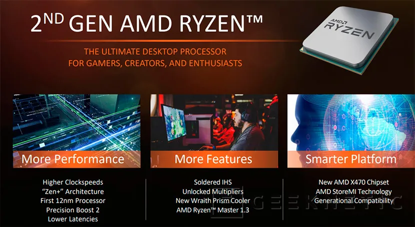Geeknetic Review AMD Pinnacle Ridge  Ryzen 5 2600X y Ryzen 7 2700X 3