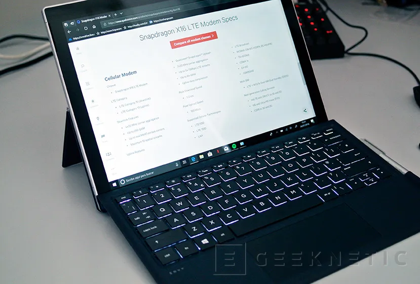 Geeknetic Review del Tablet HP Envy X2 con Procesador Qualcomm Snapdragon 835 3
