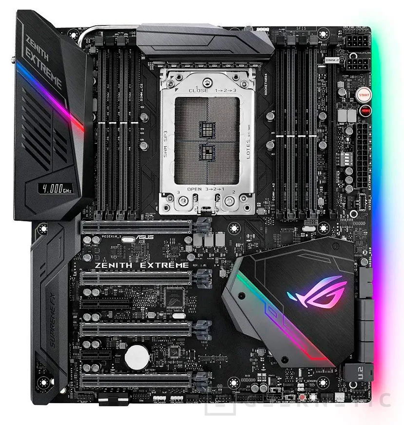 Geeknetic Review Placa Base ASUS ROG Zenith Extreme X399 1