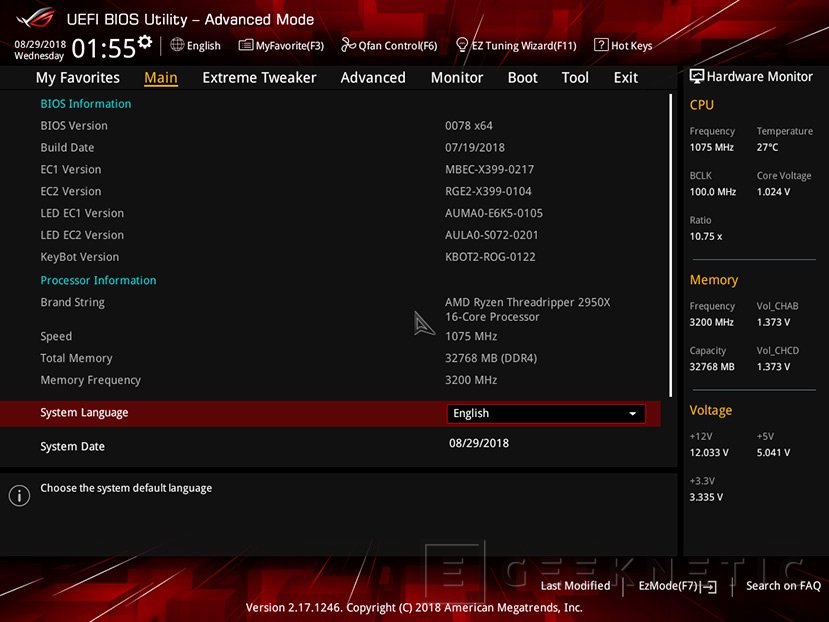 Review Placa Base ASUS ROG Zenith Extreme X399 [Análisis Completo