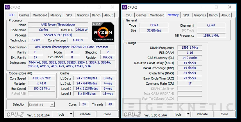 Geeknetic Review AMD Ryzen Threadripper 2970WX 13