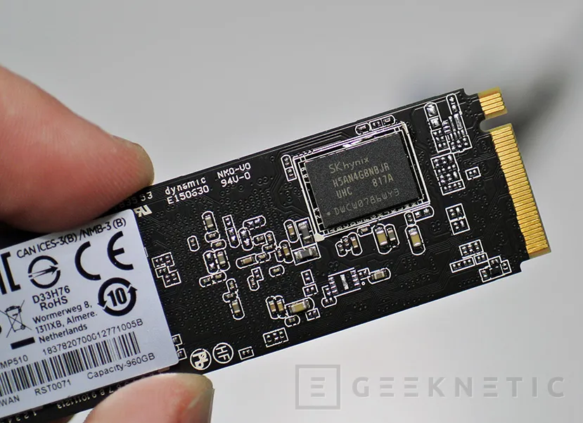 Geeknetic Review SSD Corsair MP510 de 960GB 6