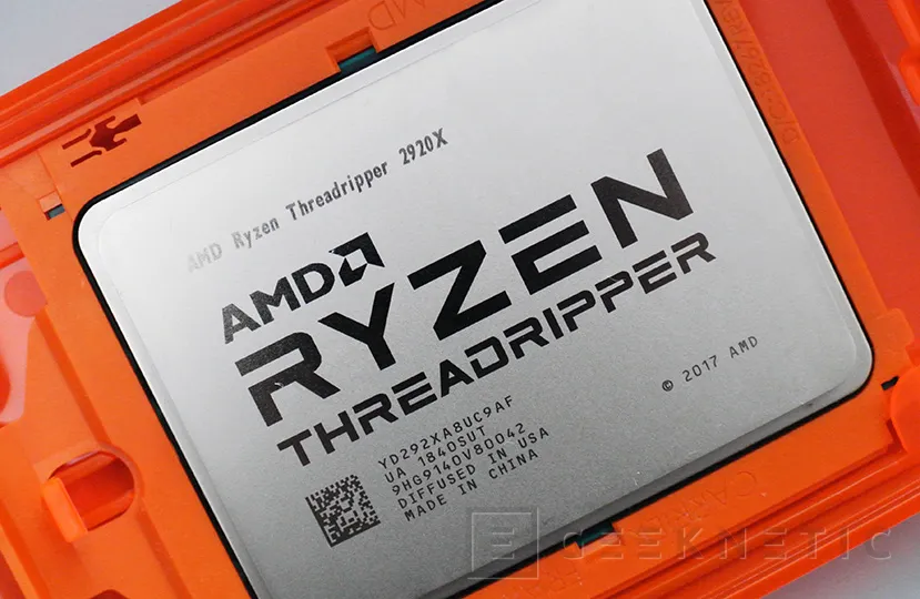 Geeknetic Review AMD Ryzen Threadripper 2920X 7