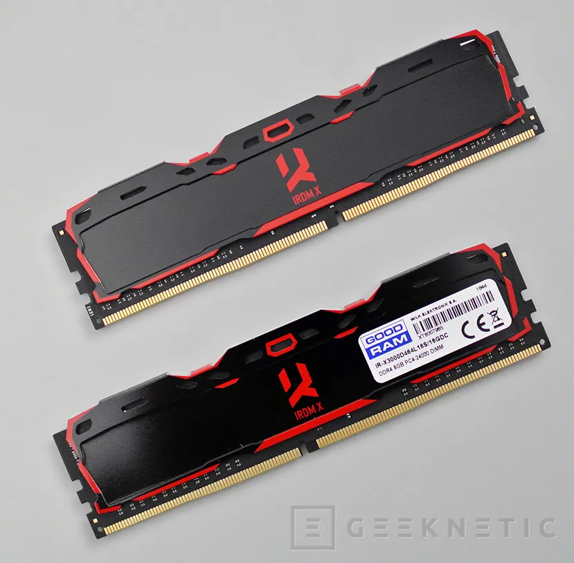 Geeknetic Review Memoria DDR4 GoodRam IRDM X 3000 Dual Channel 6