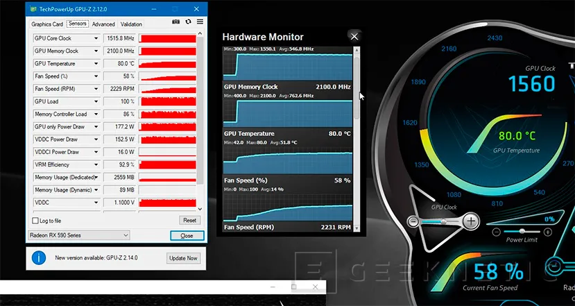 Geeknetic Review Sapphire AMD Radeon RX 590 Nitro+ 12