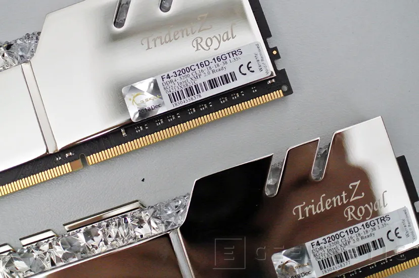 Geeknetic Review Memoria DDR4 G.Skill Trident Z Royal 3200C16 11