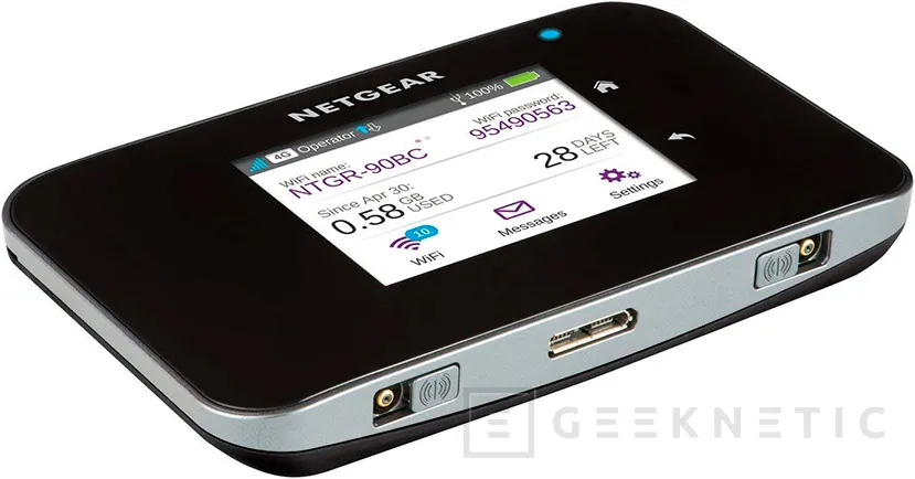 Geeknetic Review Router de viaje Netgear AirCard 810 20