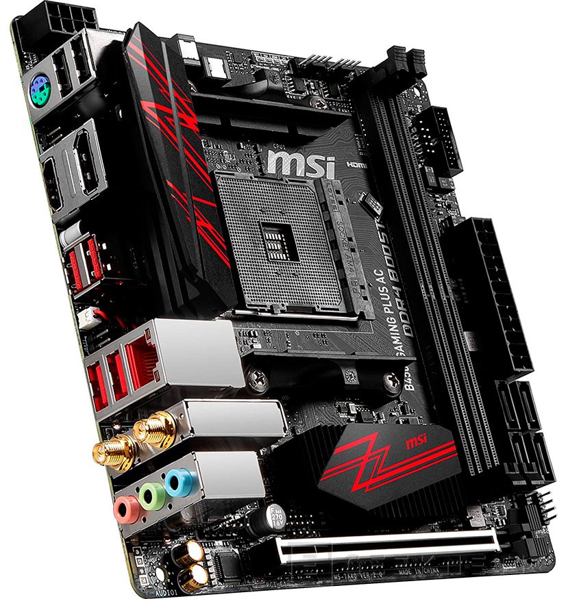 Msi b450 discount gaming plus características