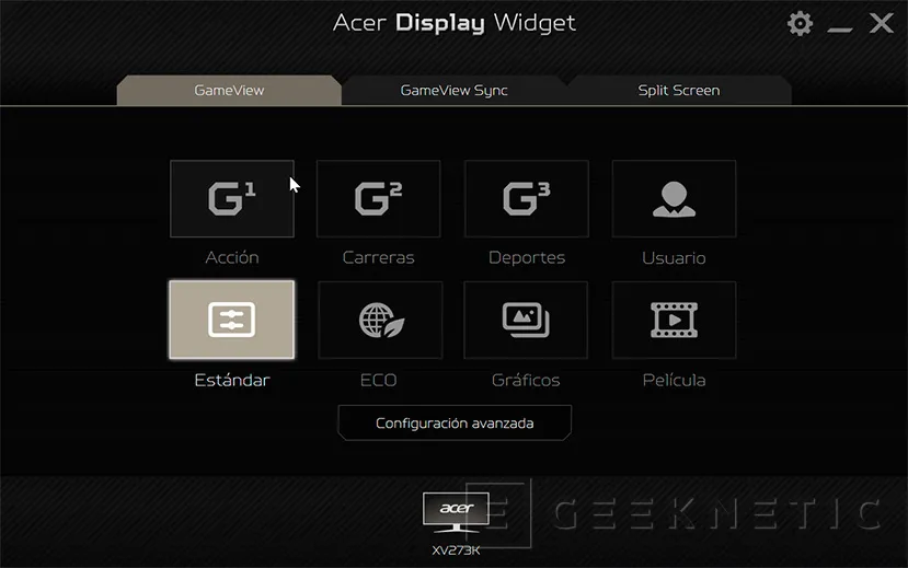 Geeknetic Review Acer Nitro XV3 XV273K 4K IPS HDR400 20