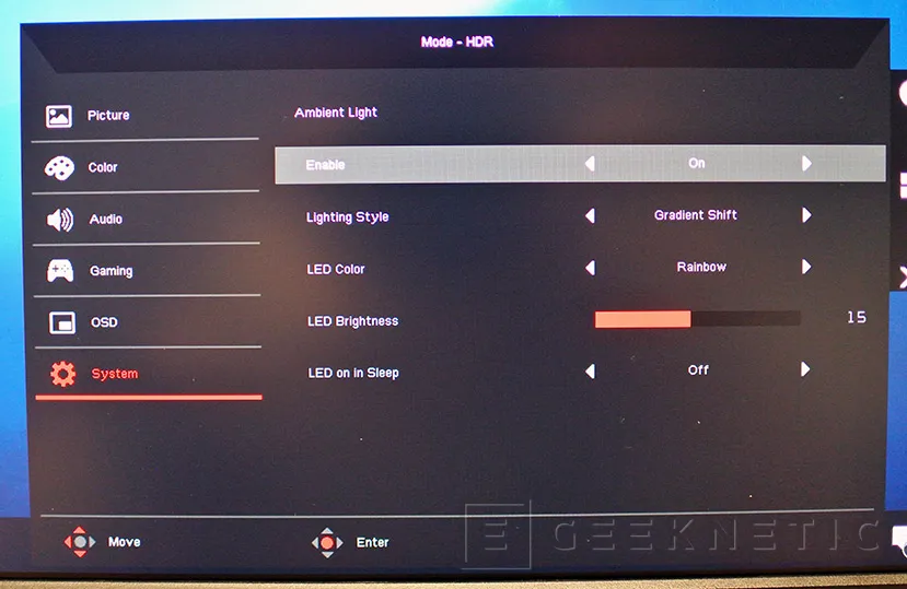 Geeknetic Review Acer Nitro XV3 XV273K 4K IPS HDR400 19