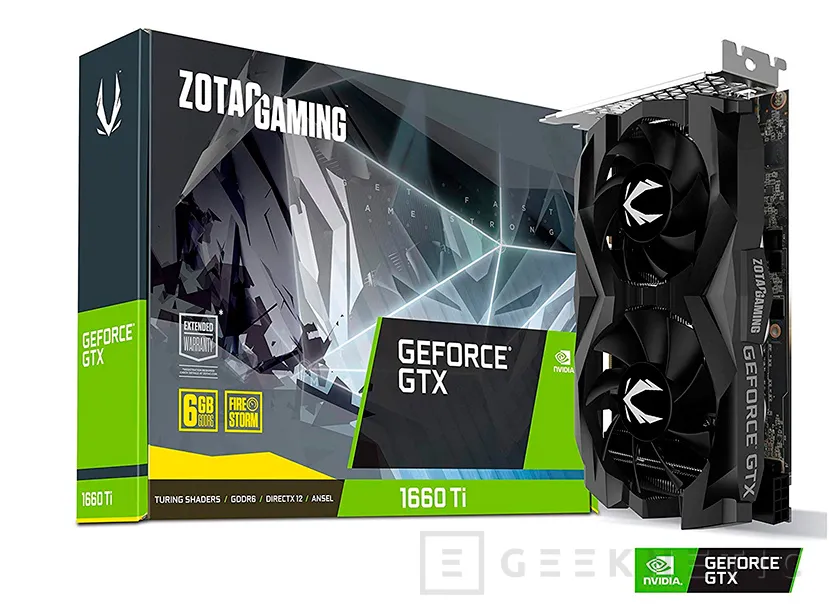 Geeknetic Review ZOTAC GAMING GeForce GTX 1660 Ti 6GB GDDR6 1