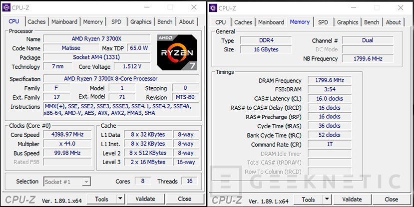 Ryzen 7 3700x online analisis