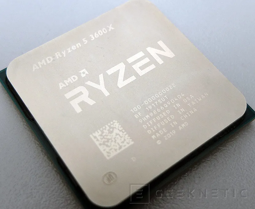 Geeknetic Review AMD Ryzen 5 3600X 3