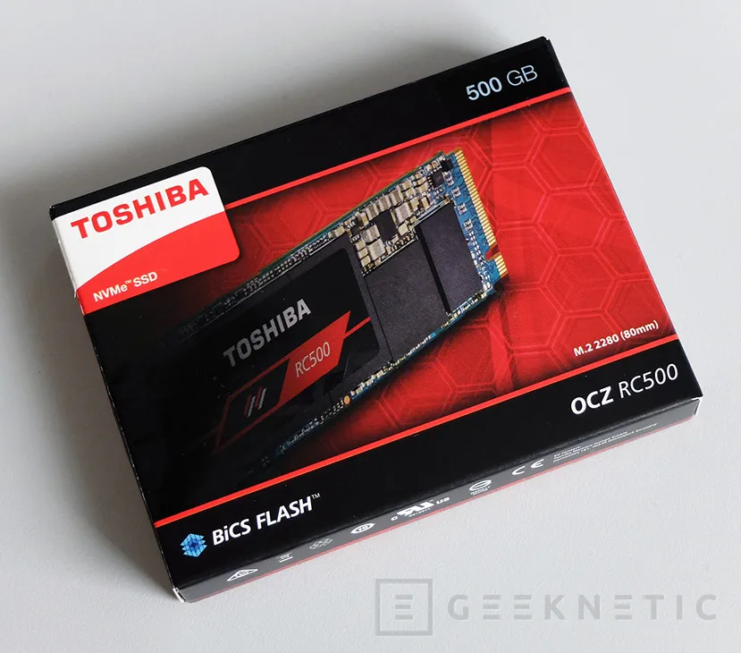 Geeknetic Review SSD Kioxia OCZ RC500 NVMe 480GB  8