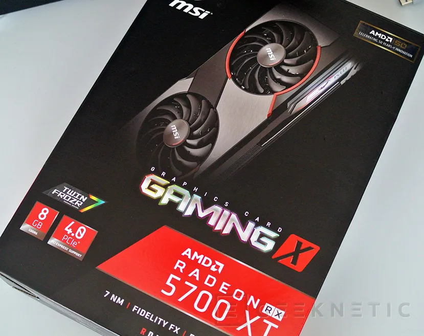 Geeknetic Review MSI AMD Radeon RX 5700 XT Gaming X 1