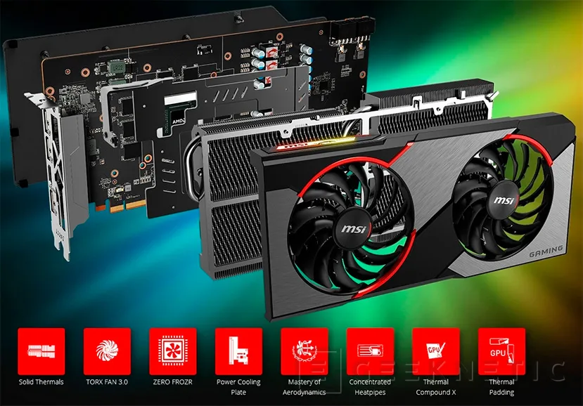 Geeknetic Review MSI AMD Radeon RX 5700 XT Gaming X 11