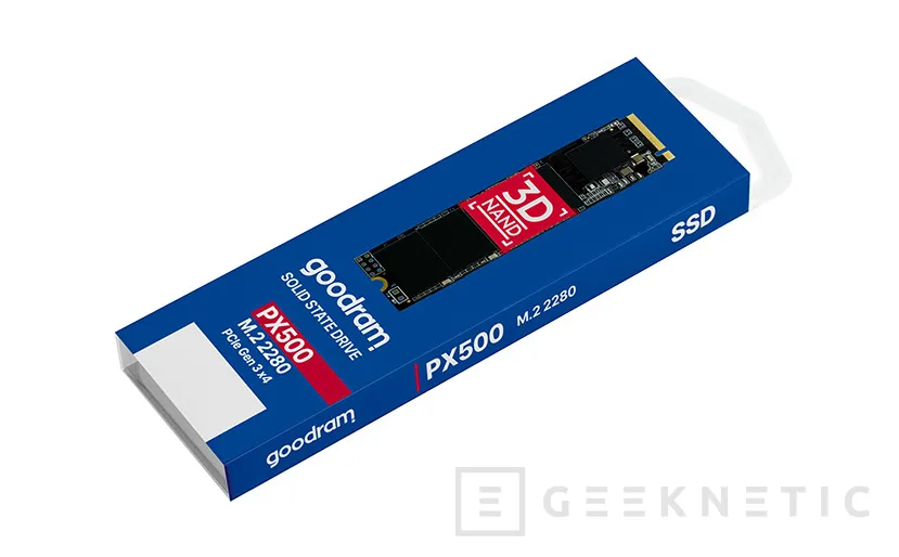 Geeknetic Review SSD GoodRAM PX500 NVME PCIE Gen3 X4  1TB 1