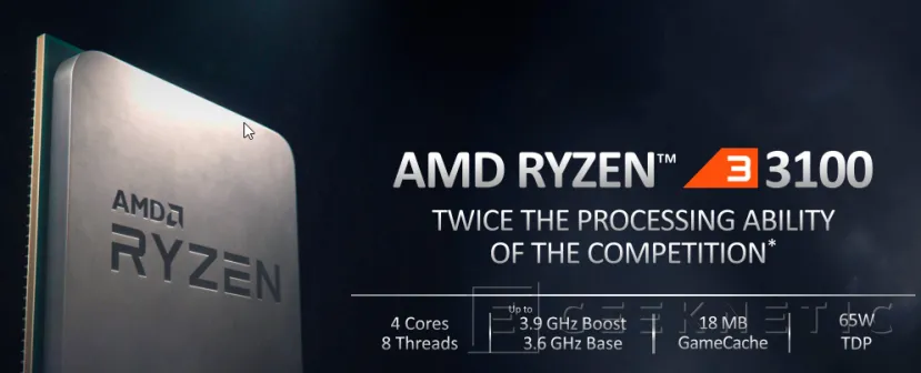 Geeknetic AMD Ryzen 3 3100 Review 5