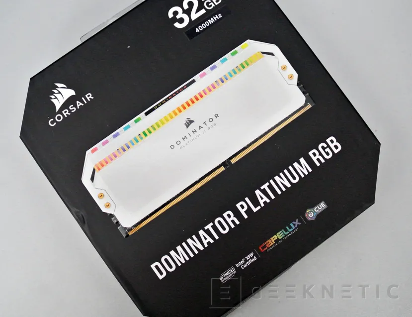 Geeknetic Corsair DDR4 Dominator Platinum RGB 4000C19 Review 1