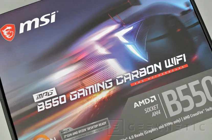 Geeknetic MSI MPG B550 Gaming Carbon Wifi Review 1