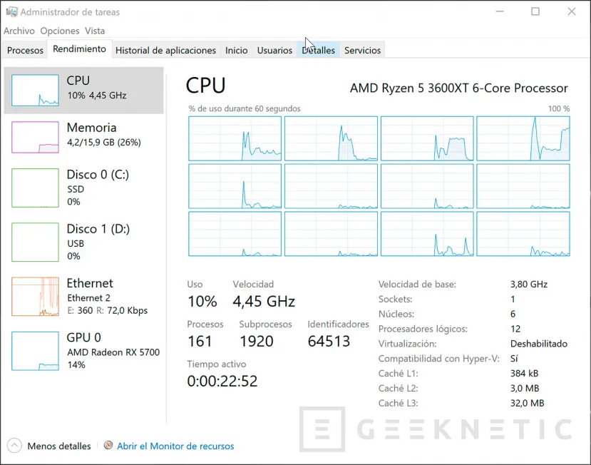 Geeknetic AMD Ryzen 5 3600XT Review 4