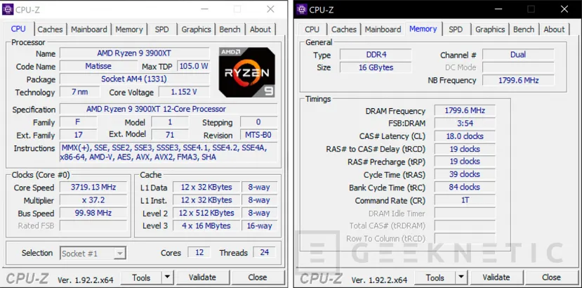 Geeknetic AMD Ryzen 9 3900XT Review 5