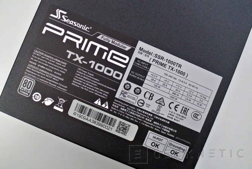 Seasonic Prime TX-1000 Titanium Review [Análisis Completo en Español]