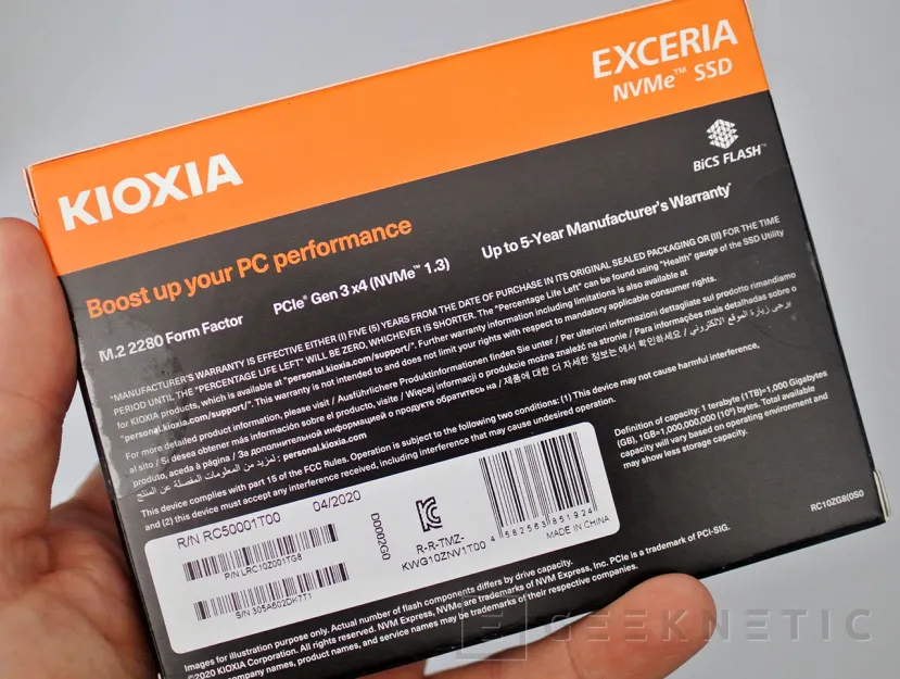 Geeknetic Kioxia Exceria SSD 1TB Review 5
