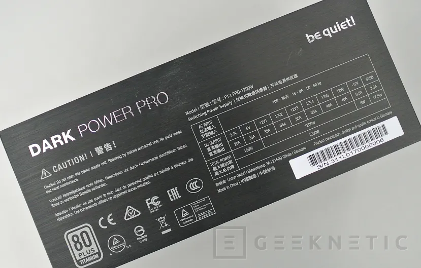 Geeknetic Be quiet! Dark Power Pro 12 1200w Review 8