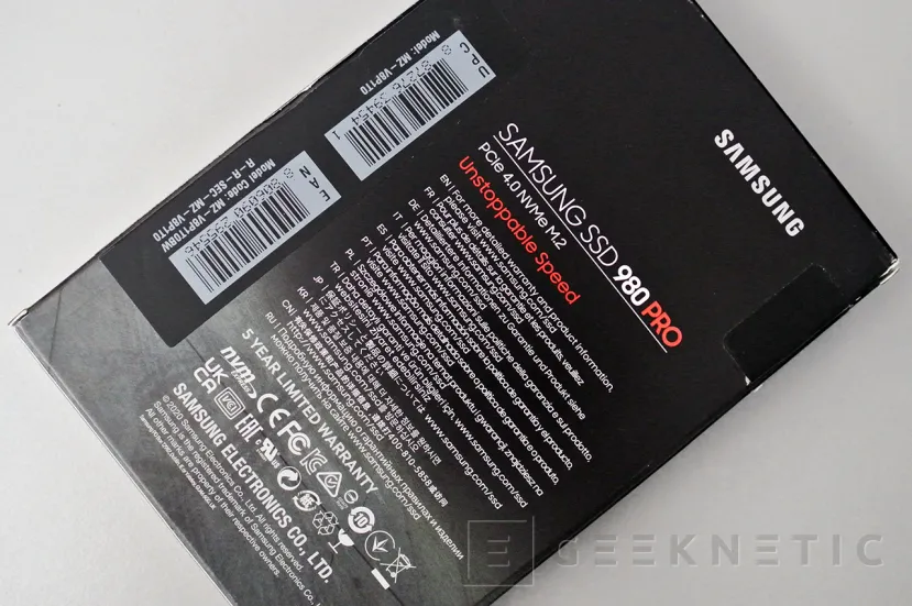 Geeknetic Samsung 980 Pro 1TB Review - SSD M.2 2