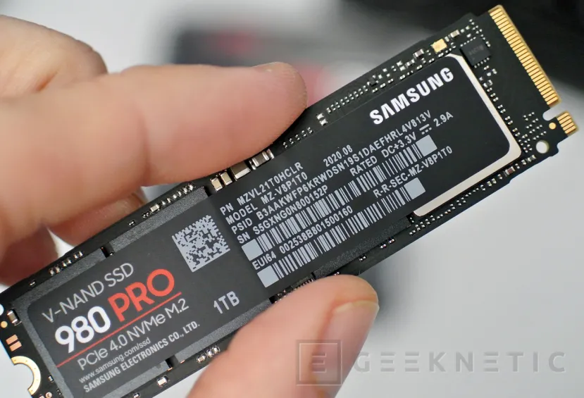 Geeknetic Samsung 980 Pro 1TB Review - SSD M.2 10