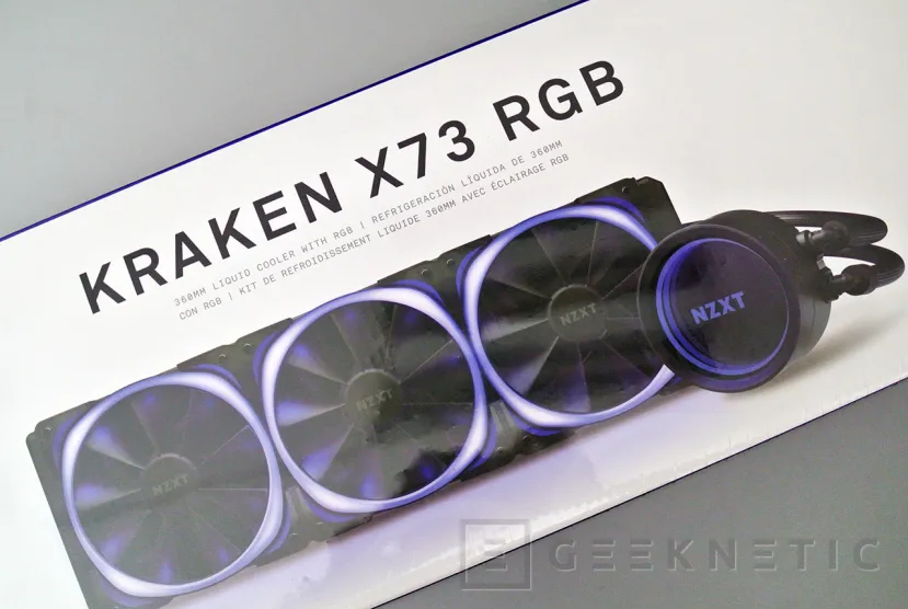 Geeknetic Refrigeración líquida NZXT Kraken X73 RGB Review 1