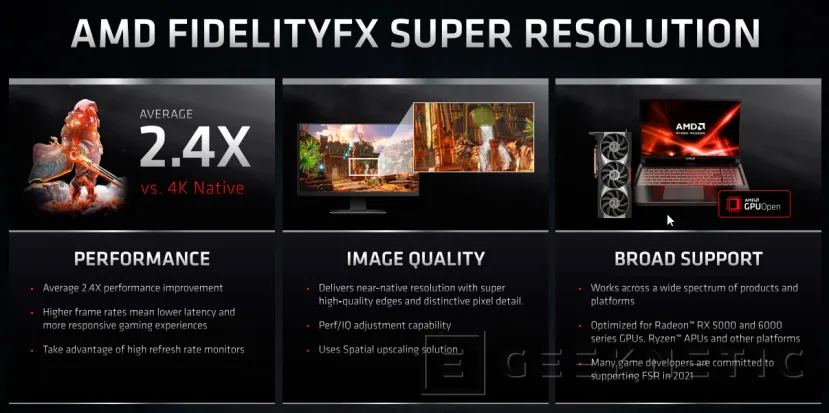 Geeknetic AMD FidelityFX Super Resolution FSR Review 1
