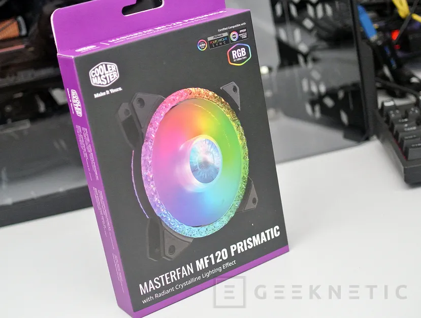Geeknetic Cooler Master MasterFan MF120 Prismatic Review 1
