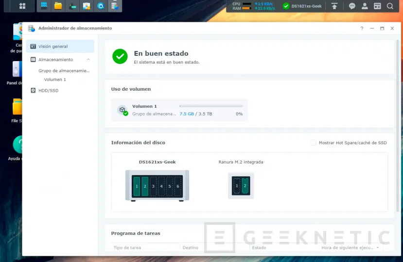 Geeknetic Synology DiskStation DS1621xs+ Review 24