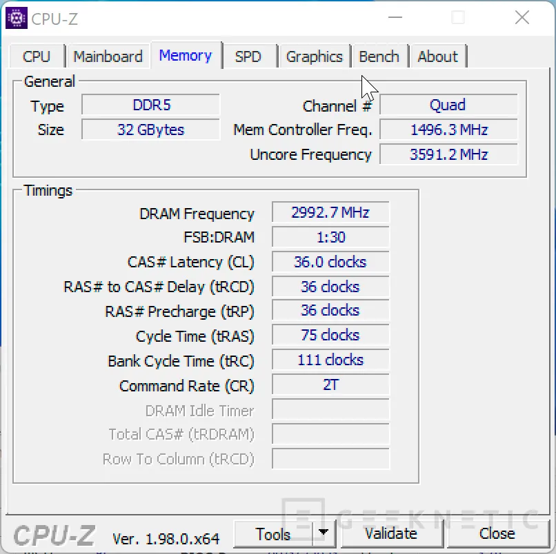 Geeknetic G.SKILL Trident Z5 RGB DDR5 32GB-5600MHz C36 Review 17