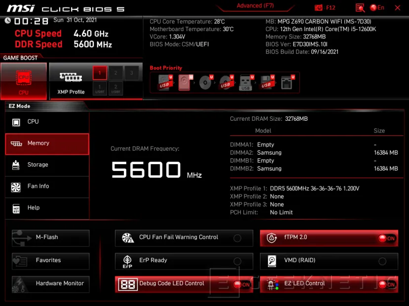 Geeknetic G.SKILL Trident Z5 RGB DDR5 32GB-5600MHz C36 Review 10