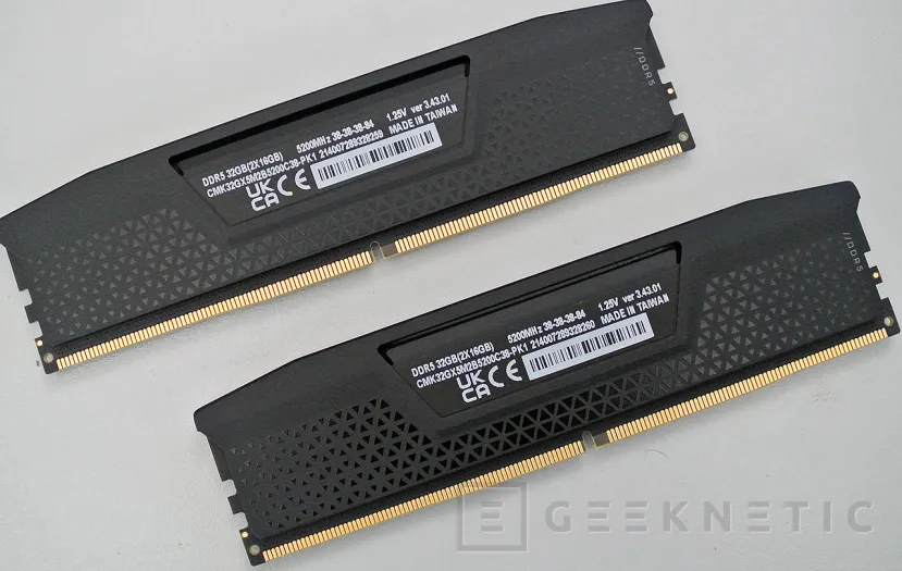 Geeknetic Corsair VENGEANCE DDR5 5200 2x16GB C38 Review 9