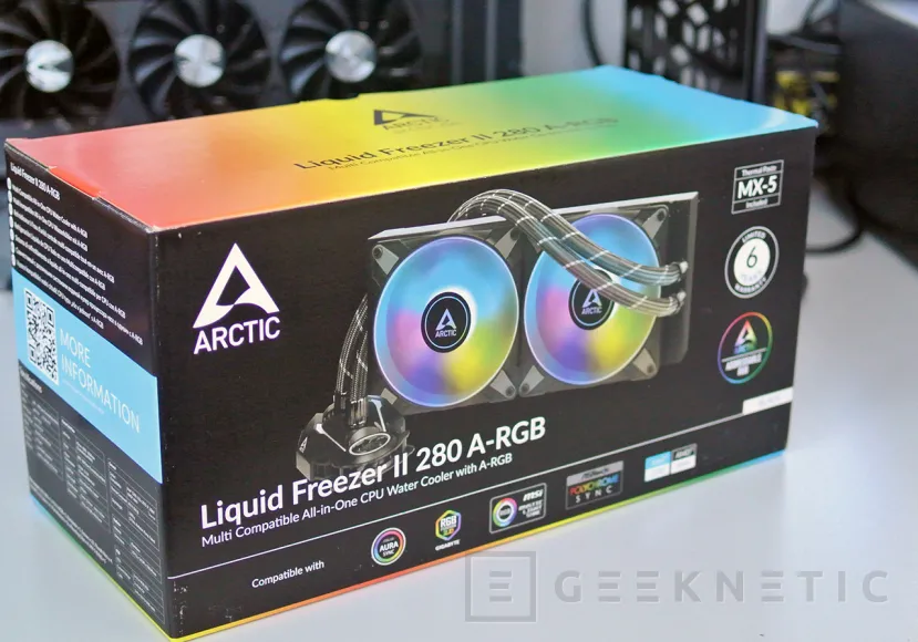 Geeknetic Arctic Liquid Freezer II 280 A-RGB Review  1
