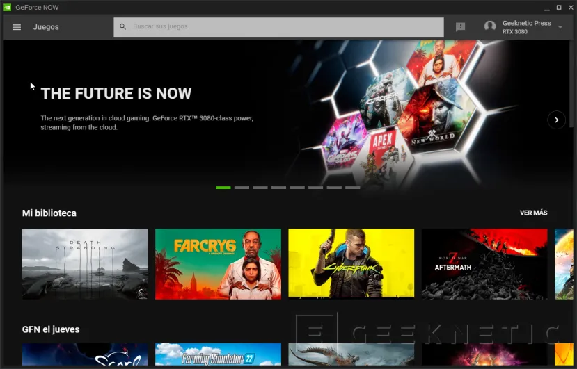Geeknetic NVIDIA GeForce Now RTX 3080 añade un nuevo plan de pago mensual y más juegos 2