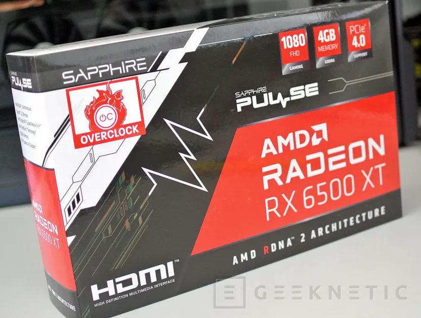 Geeknetic Sapphire AMD Radeon RX 6500 XT Pulse OC Review 1