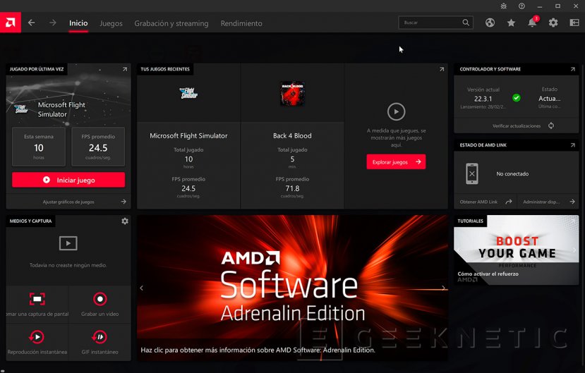 Amd controlador 2024 de pantalla