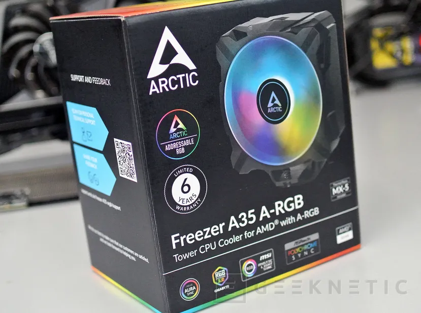 Geeknetic Arctic Freezer A35 A-RGB Review 1