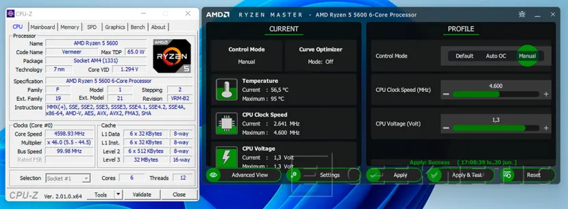 Geeknetic AMD Ryzen 5 5600 6