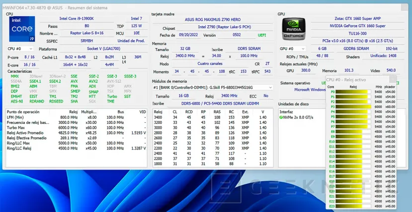 Geeknetic Intel Core i9-13900K Review 13