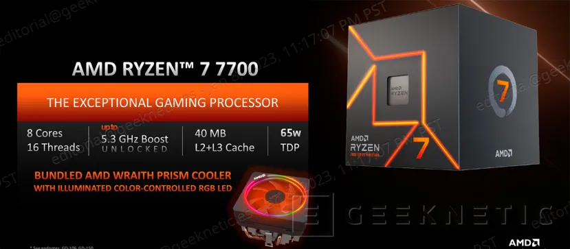 Geeknetic AMD Ryzen 7 7700 Review 5