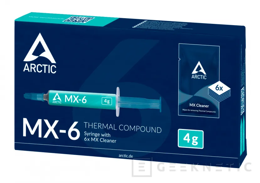 Geeknetic Arctic pasta térmica MX-6 Review 1