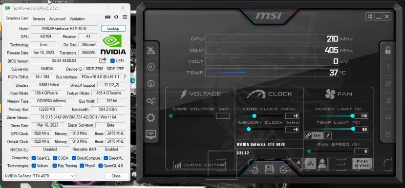 Geeknetic NVIDIA GeForce RTX 4070 Founders Edition Review 5