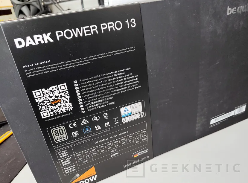 Geeknetic Be quiet! Dark Power Pro 13 1300W Review 2