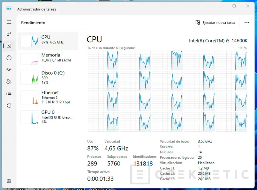 Geeknetic Intel Core i5-14600K Review 10